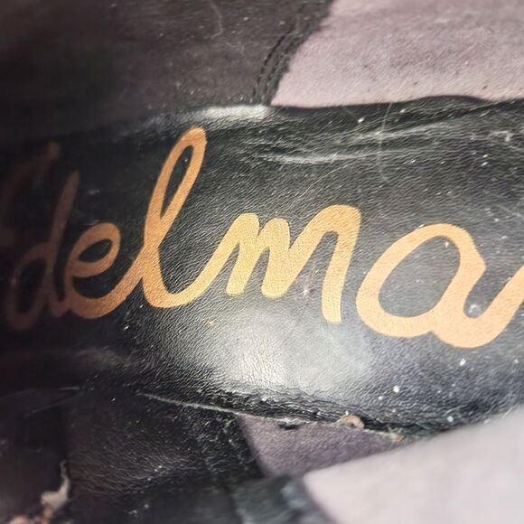 Sam Edelman Petty Charcoal Ankle Boots, US Women's Size 10 - Picture 7 of 8